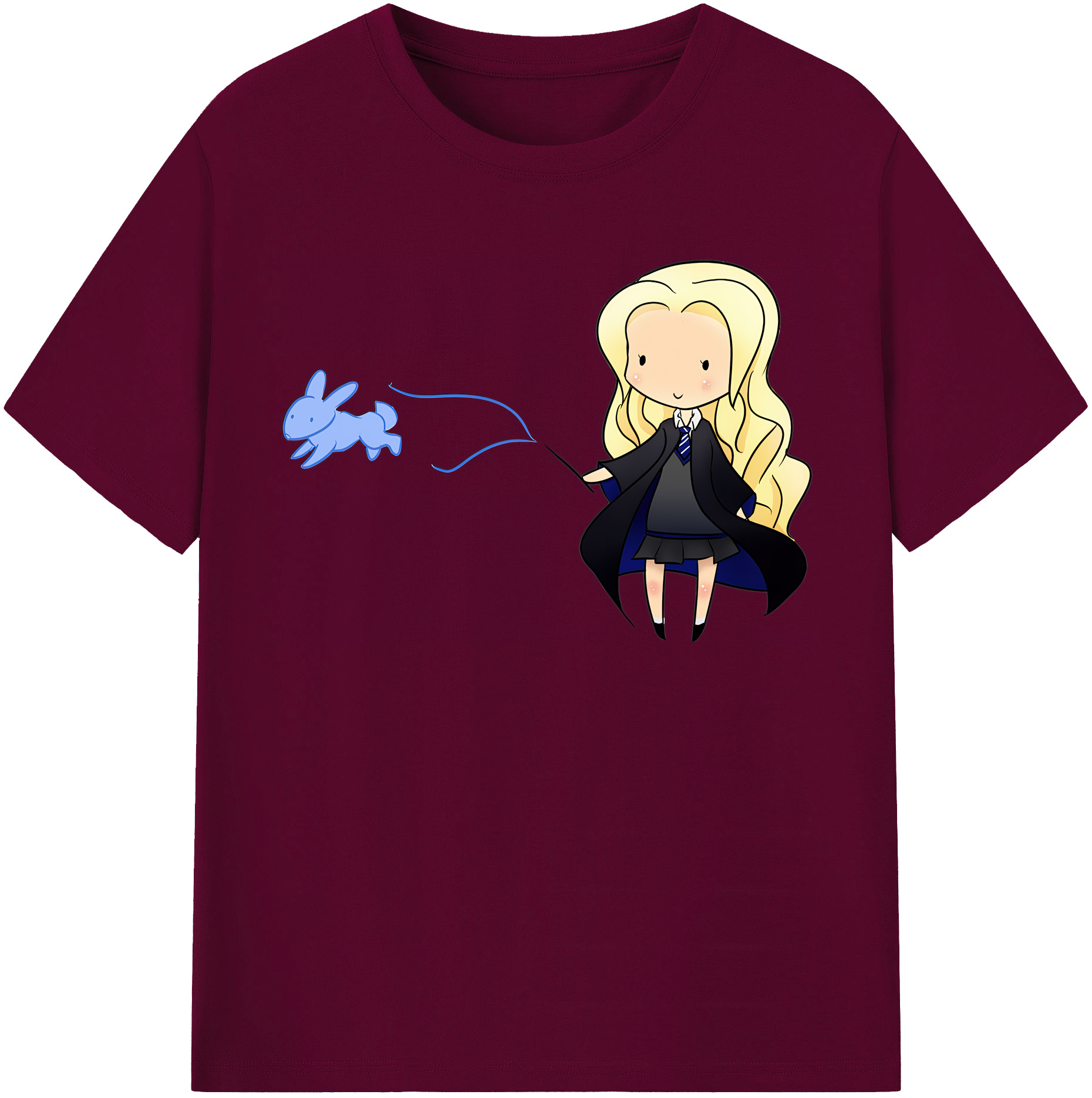 （画像用） Harry Potter ハリー・ポッターシリーズ レディースカジュアルプリントTシャツ（綿100％）